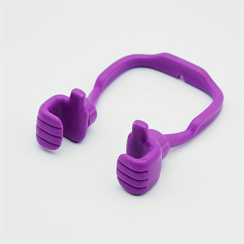 Adjustable Phone Holder with 360° Rotation, Portable Desktop Stand, Sturdy Plastic