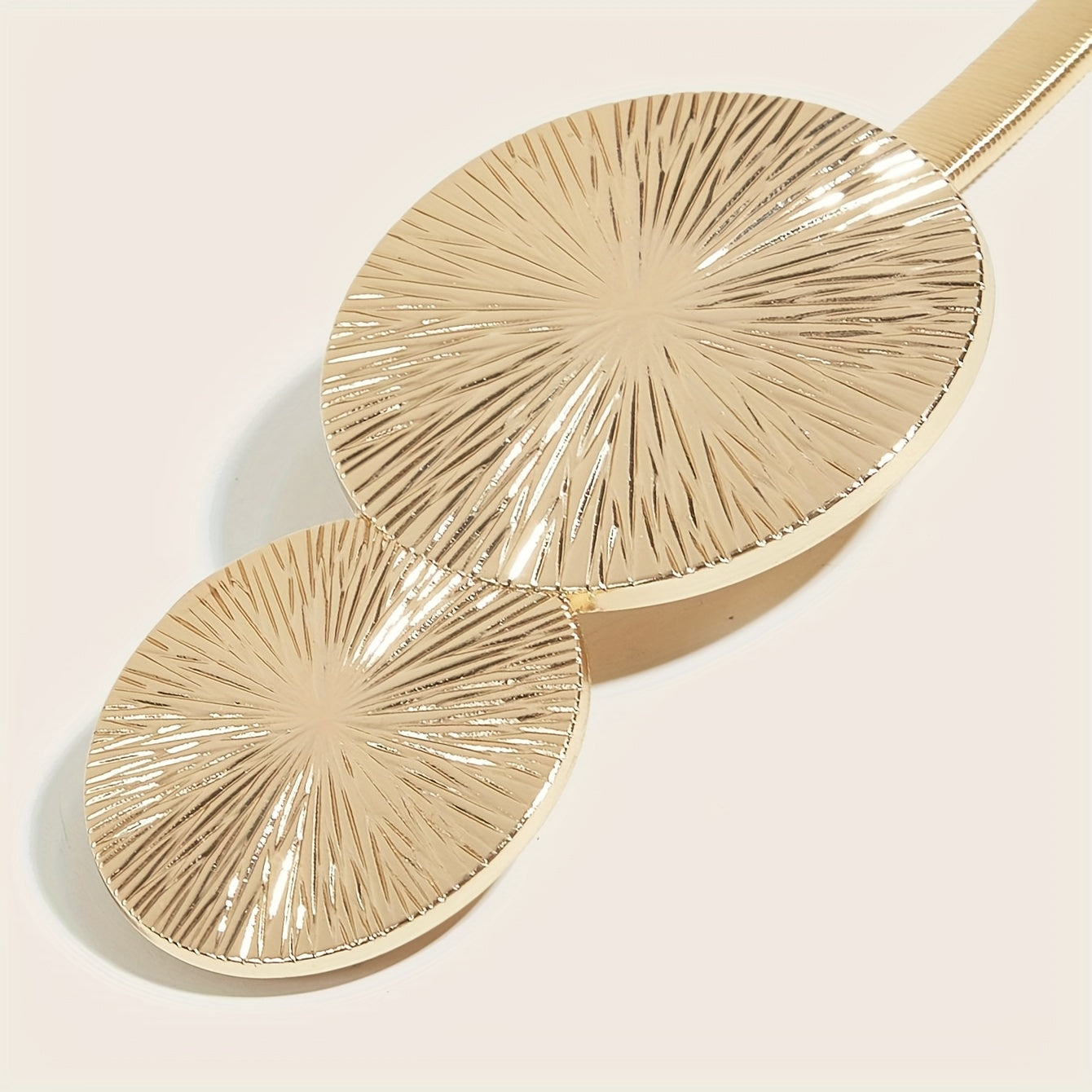 Women's Elegant Skirt with Western Style Belt and Dress Waist Chain