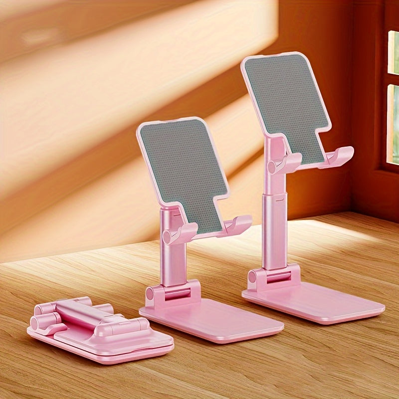 Foldable ABS Phone Stand for Desktop and Multi-Functional Use