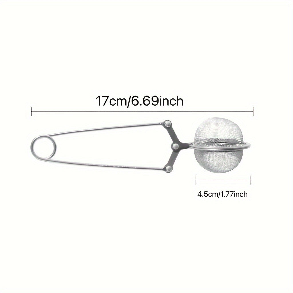 304 Stainless Steel Tea Ball Infuser with Handle for Easy Brewing and Flavor Infusion
