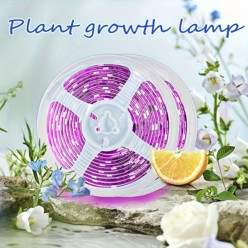 USB Plant Growth Light Strip Full Spectrum Dimmable Indoor Garden Light
