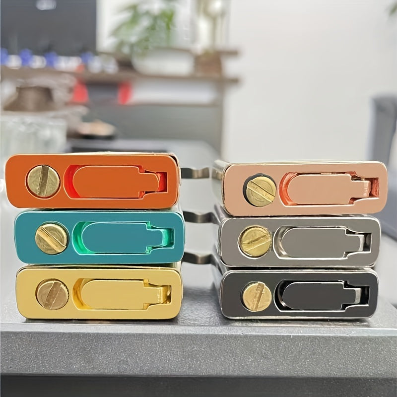 Unisex Alloy Sealing Pad with Silicone Inner Base for Lighters