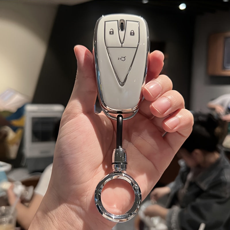 Чехол-накладка для автомобильного ключа из TPU для внедорожников, 3/4/5 кнопок, автомобильные аксессуары