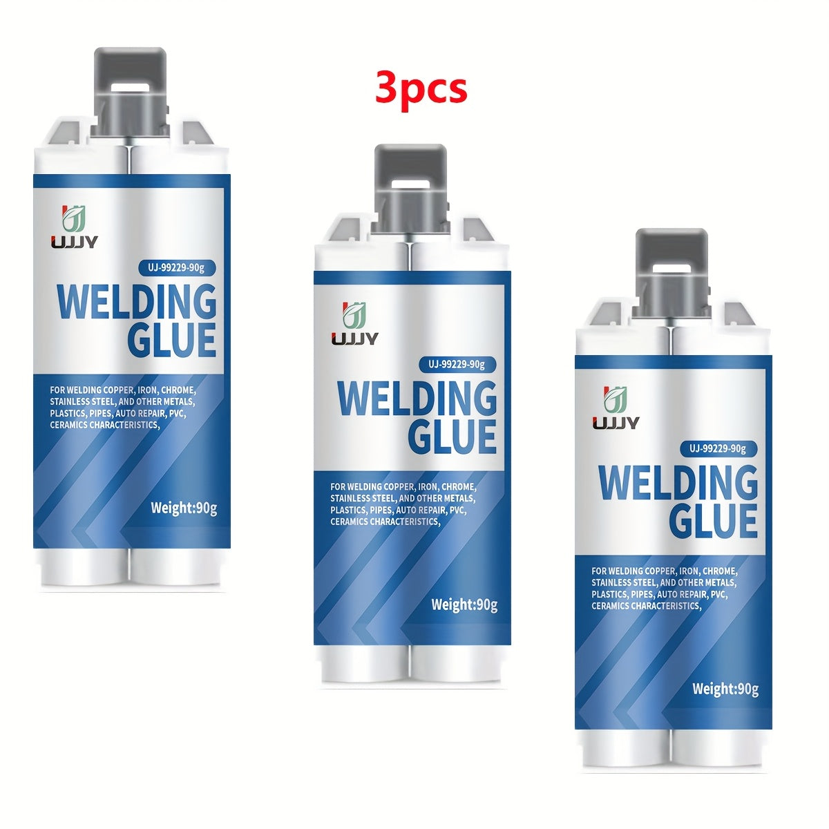 Waterproof Oil-Resistant High-Temperature Welding Glue for Metal Glass Plastic Wood 80g 30g Tubes