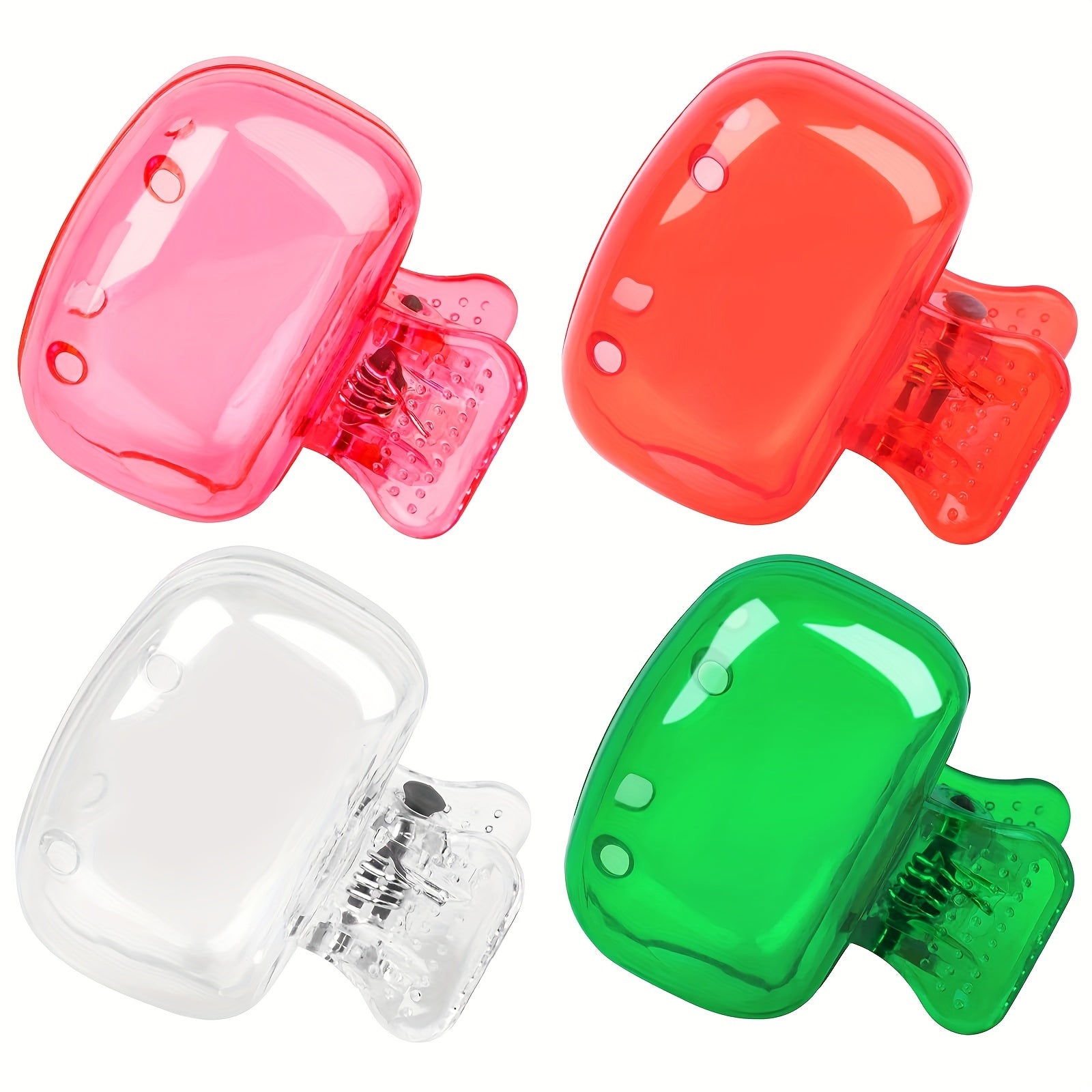 4 Pack Travel Toothbrush Cover Cases Portable Storage Box Toothbrush Protector