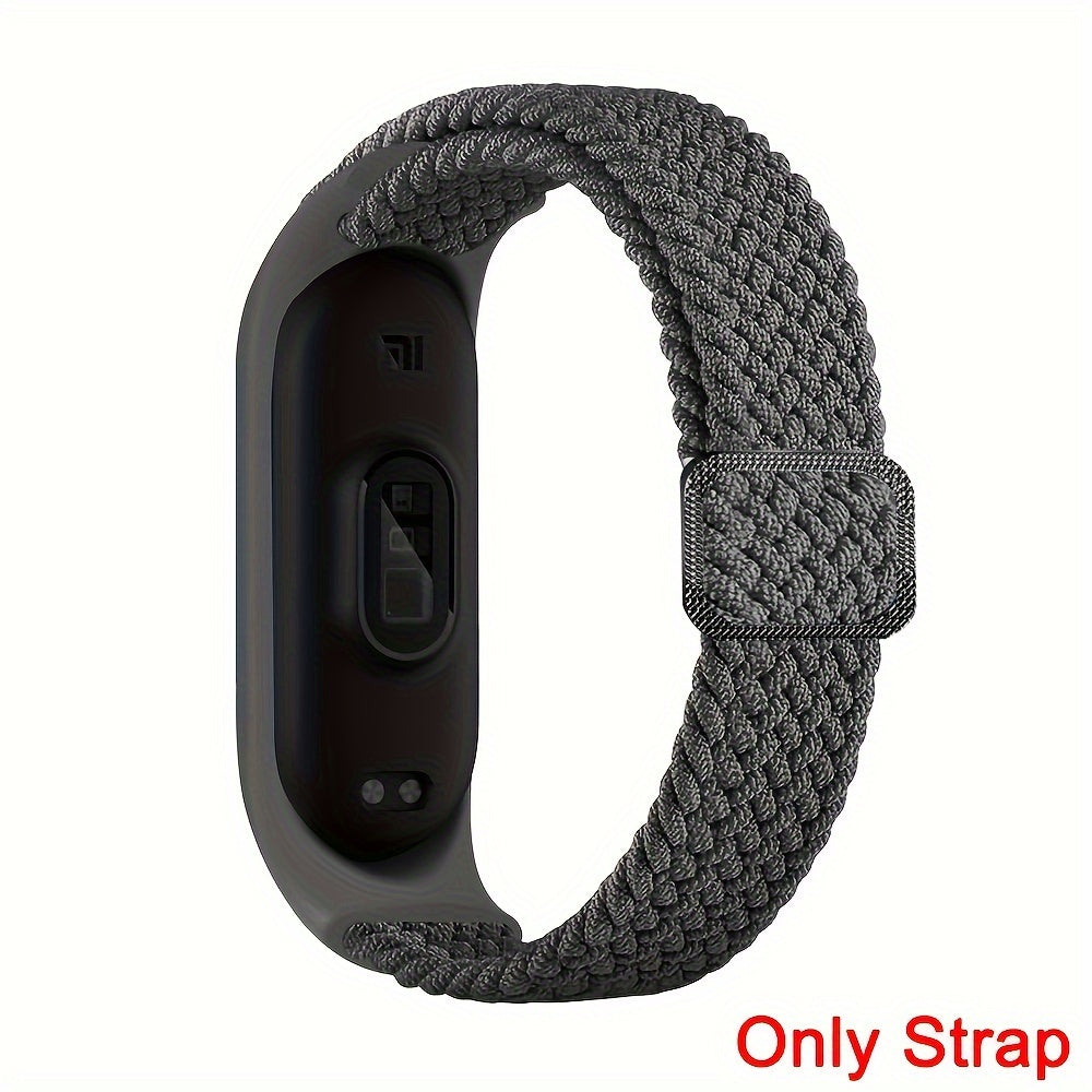 Nylon Elastic Wristband for Xiaomi Smartwatch Compatible with Mi Band 3 4 5 6 7 8 9