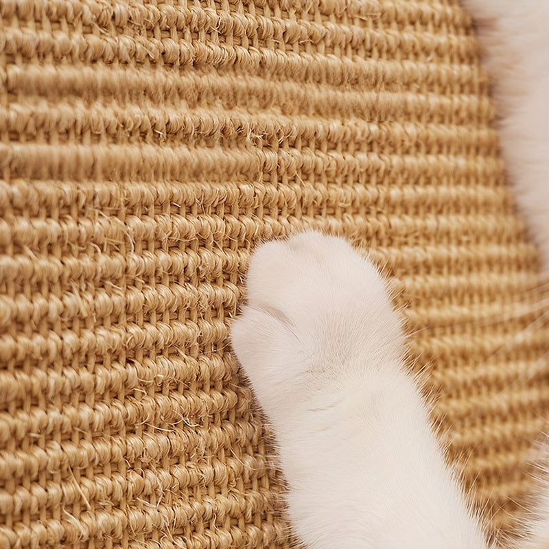 Durable Sisal Rope Cat Scratching Pad for Furniture Protection and Exercise