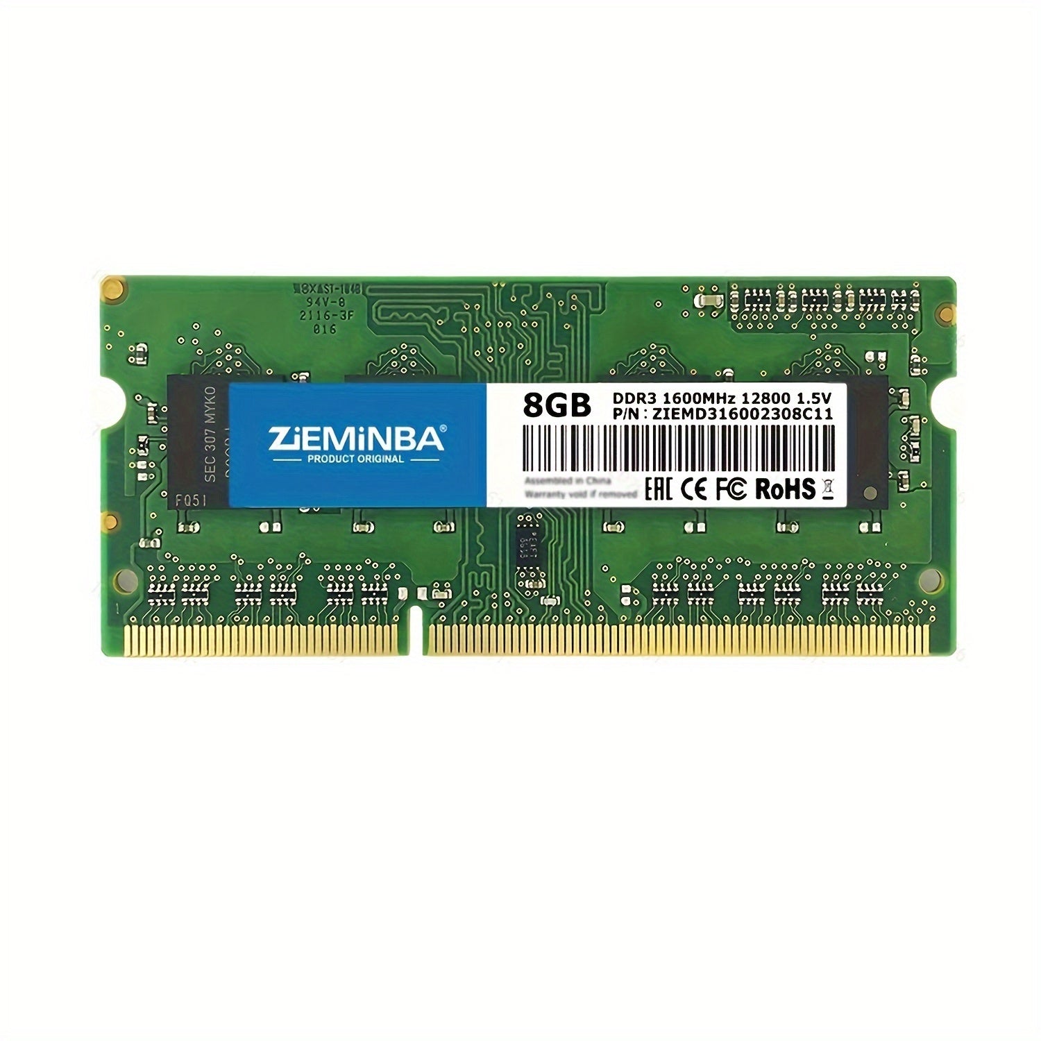 8GB DDR3 Laptop RAM 1600MHz SO-DIMM PC3-12800 Memory