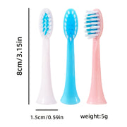 Electric Toothbrush Head Replacement For E810 E814 Compatible Model Durable White