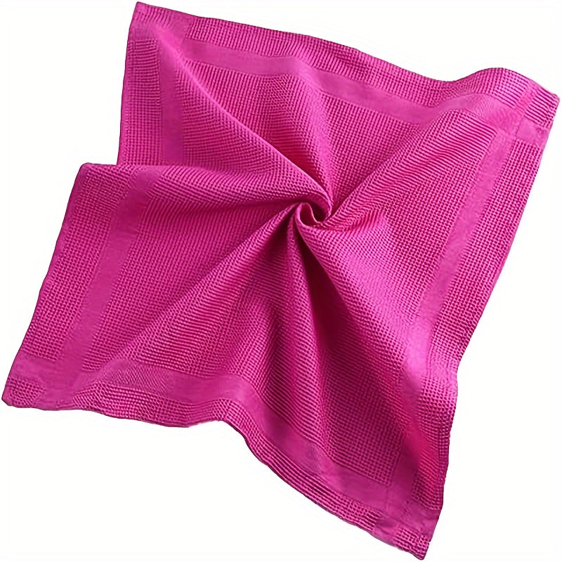 Микрофибровые салфетки для уборки 40x40см, без разводов, для стеклянных зеркал, кухонные полотенца