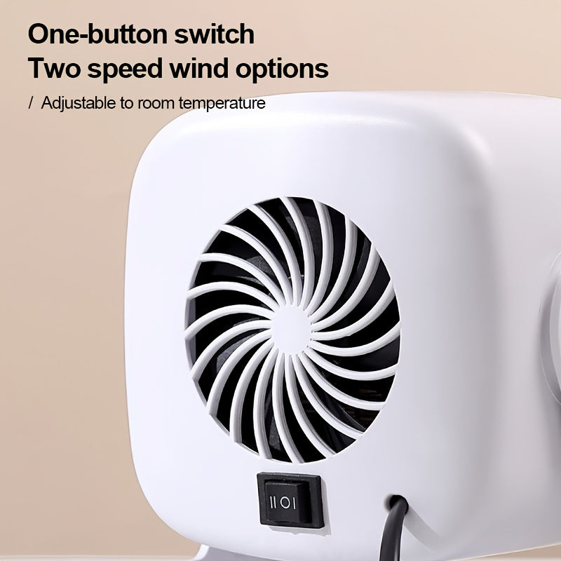 Portable Desktop Electric Heater for Home Office Dorm Room Small Space