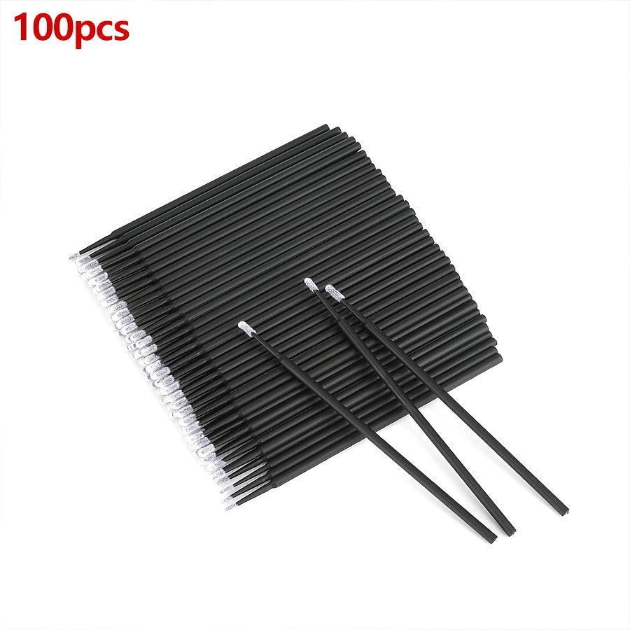 100 Pcs Mini Car Detailing Brushes Soft Bristles for Auto Cleaning