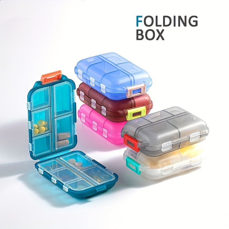 Portable Moisture-Proof Travel Pill Box Small Medicine Organizer