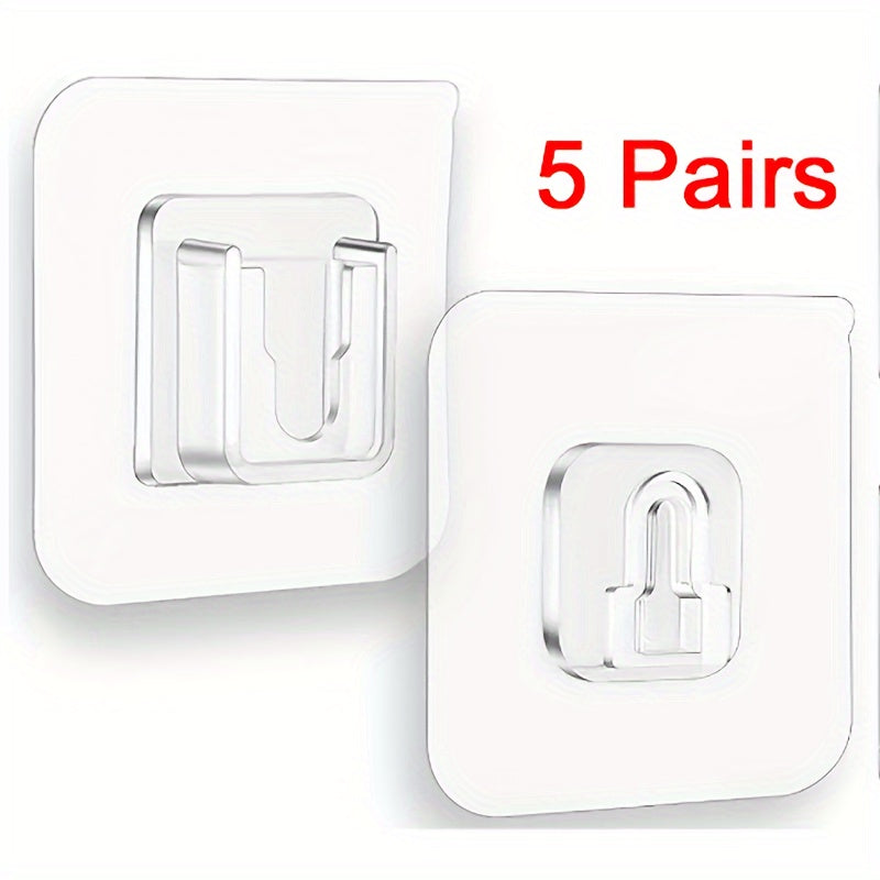 10 juftlikli teshiksiz devor sirtlari yopishtiruvchi orqa qismi bilan uy tashkiliyati uchun