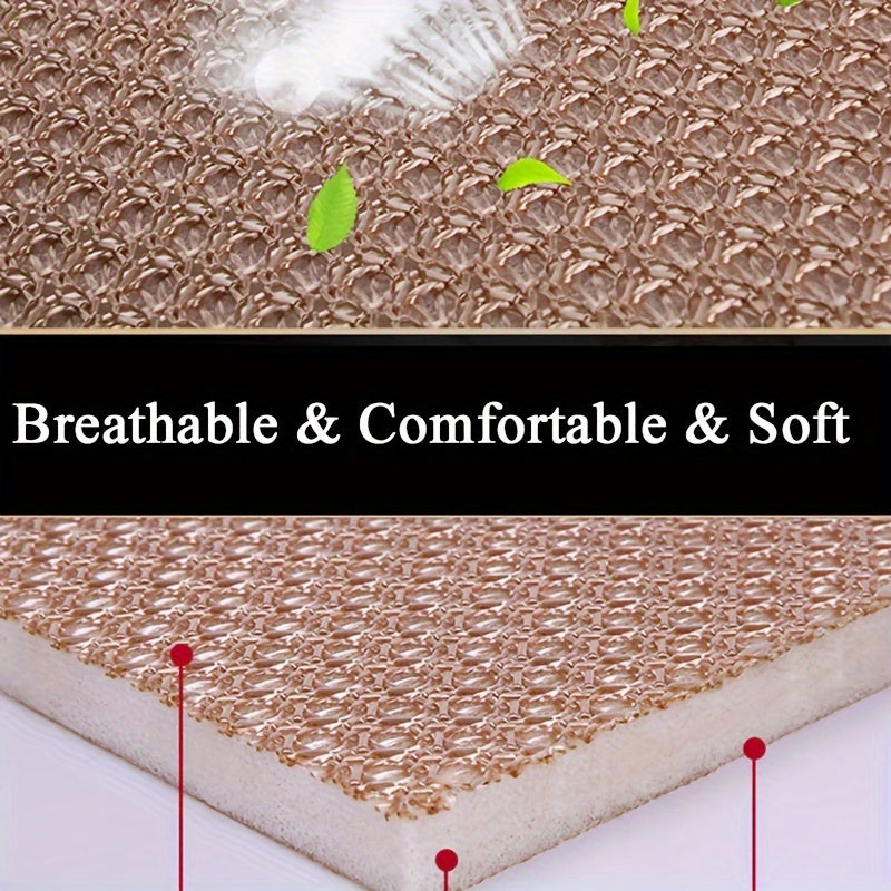 Car Seat Cover Breathable Durable Polyester Gray Black Wear-Resistant Protection