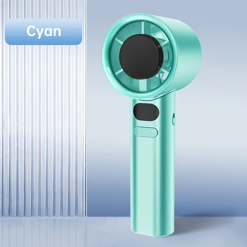 Kuchli o'zgaruvchan tezlikka ega Mini USB qayta zaryadlanadigan qo'l fan, yuqori tezlikdagi centrifugal motor, litiy batareya, ABS material, ≤36V ishlash voltaji va tashqarida foydalanish uchun qayta zaryadlanadigan batareya bilan.