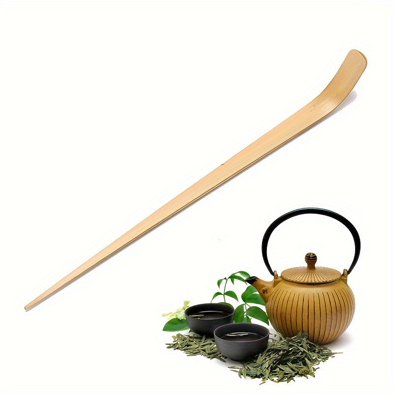 Handcrafted Bamboo Matcha Tea Scoop 17.78cm for Green Tea and Matcha Preparation