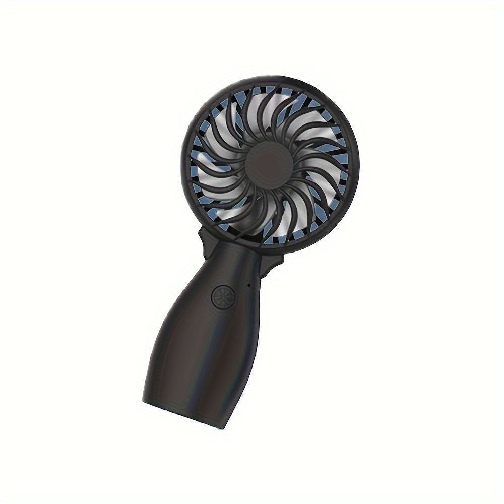 Kuchli shamolli USB qayta zaryadlanadigan qoʻl fan, ichki/ tashqi foydalanish, sayohat va yozgi kontsertlar uchun ideal.
