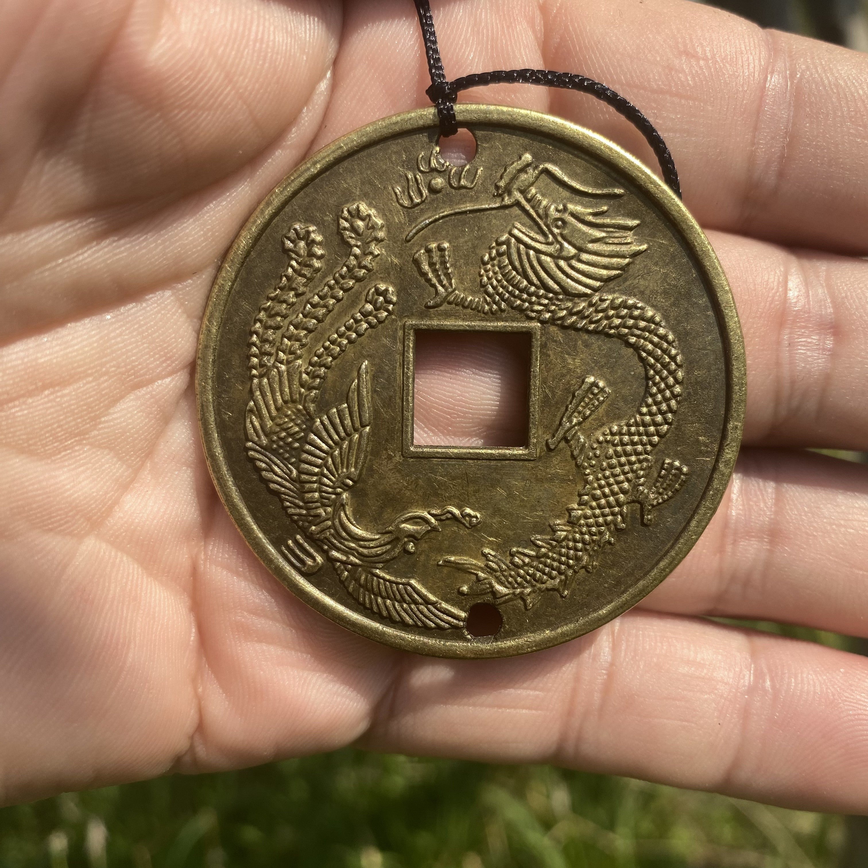 Copper Bell Wind Chime for Home Decor Metal Outdoor Indoor Garden Patio