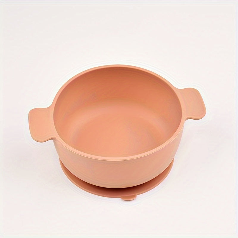 Silicone Feeding Bowl for Kids with Suction Cup Microwave Safe Dishwasher Safe