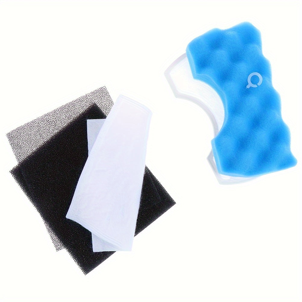 Replacement Vacuum Filter Kit for SC43-47 SC4520 HEPA and Washable Sponge Filters