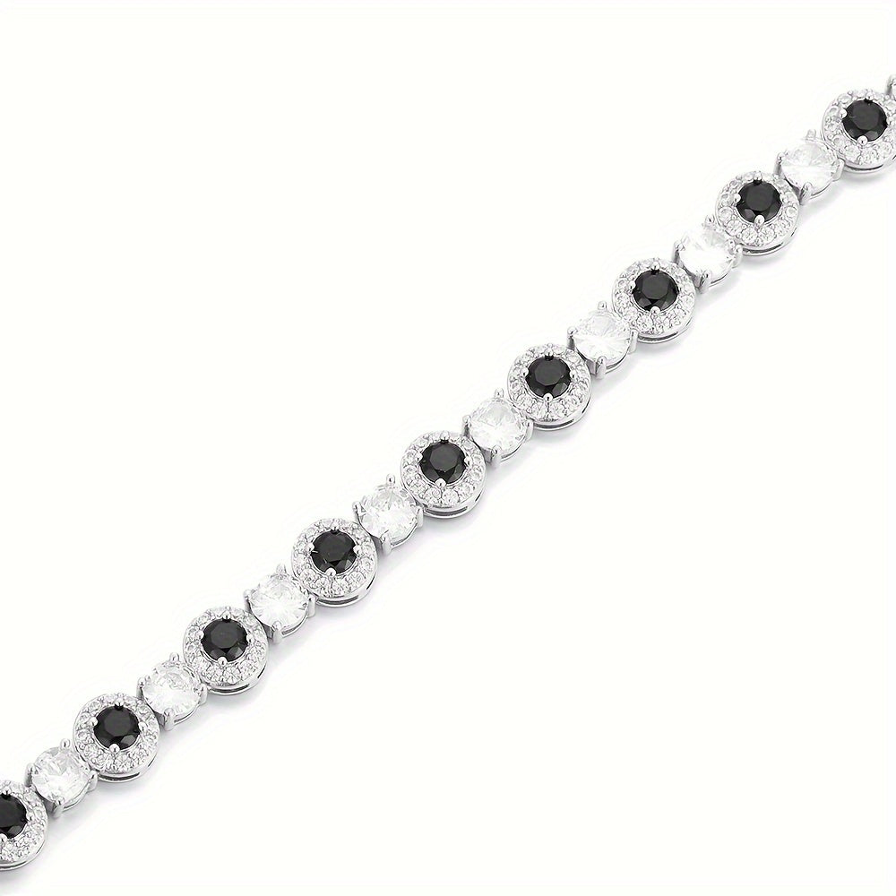 Moissanite Tennis Necklace 28 Carats D VVS1 Silver Feminine Birthstone