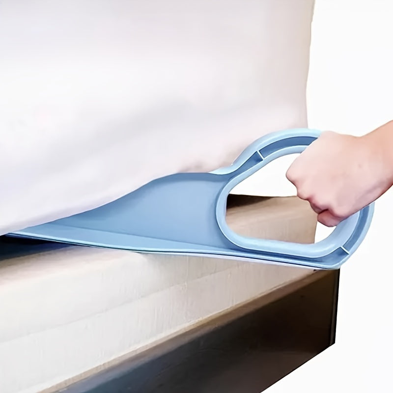 Elevador de sábanas azules para facilitar el levantamiento del colchón, lavable a máquina