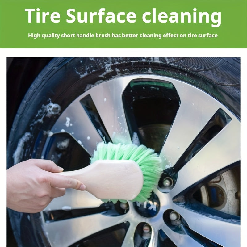 Kit de limpieza de coches 13 piezas, mopa extensible, cepillos de fregar, limpiador de neumáticos, plástico duradero