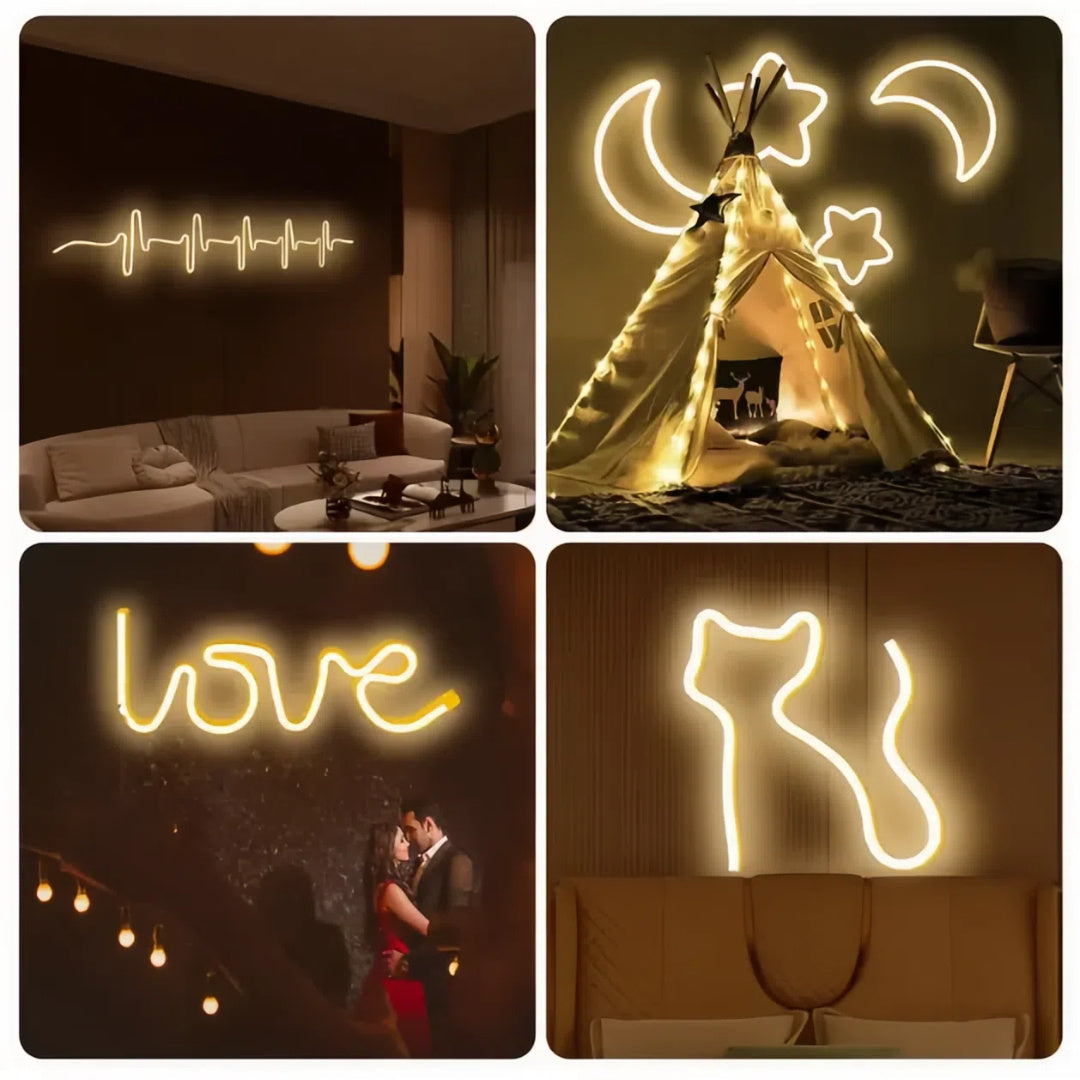 10/20/45 Pcs 6mm Plastic LED Strip Fixing Clips for Neon Light Securing