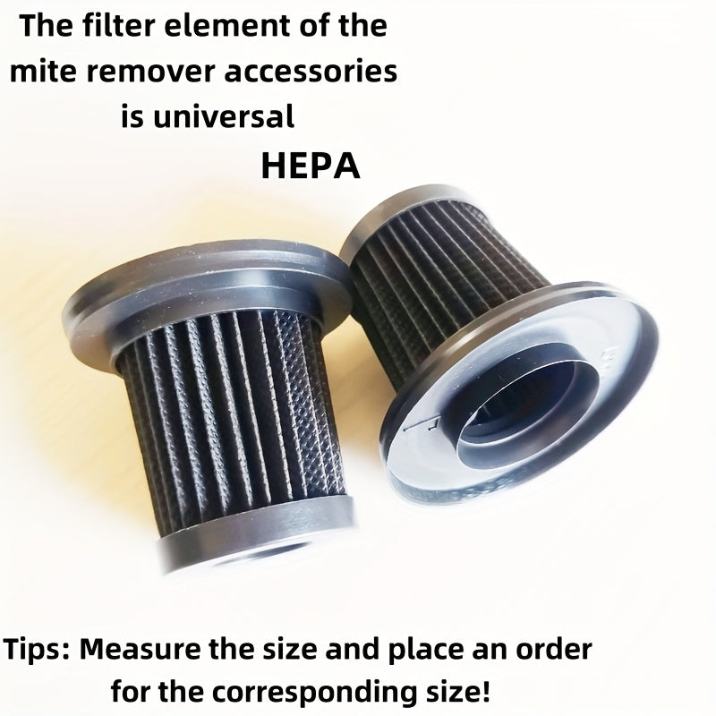 2 dona yuviladigan PVC chang to'plovchi filtrlari qo'lda ishlatiladigan changyutgich uchun qora tarmoq