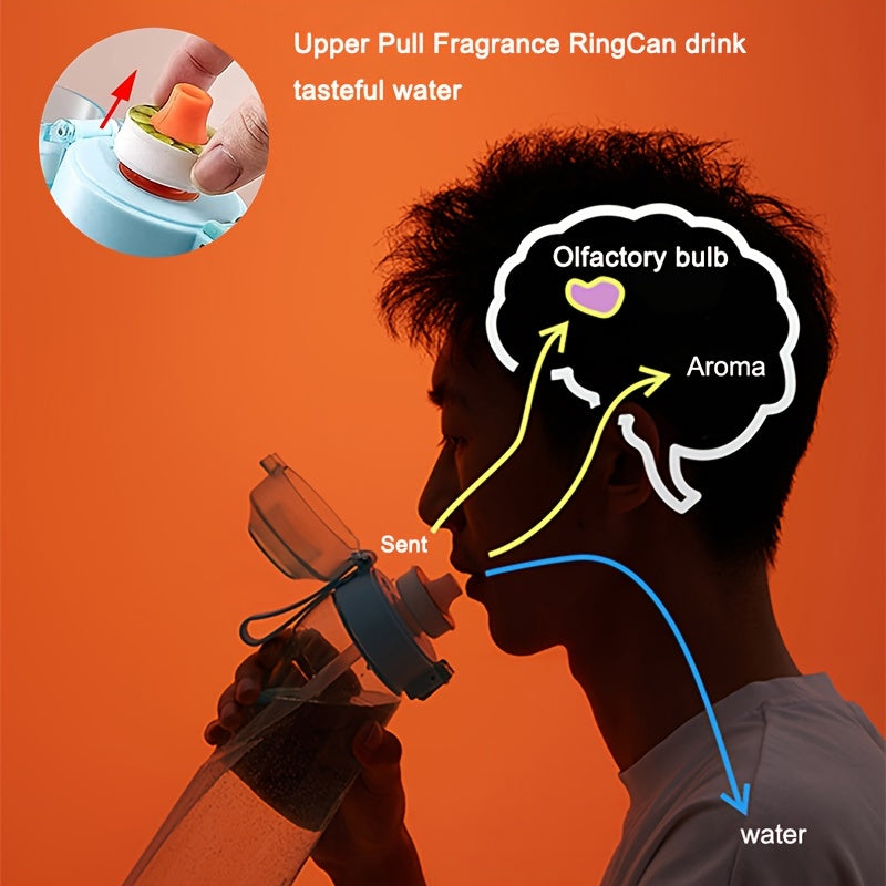 Anillos de leche con sabor a fruta para botellas de agua deportivas, accesorio para vasos