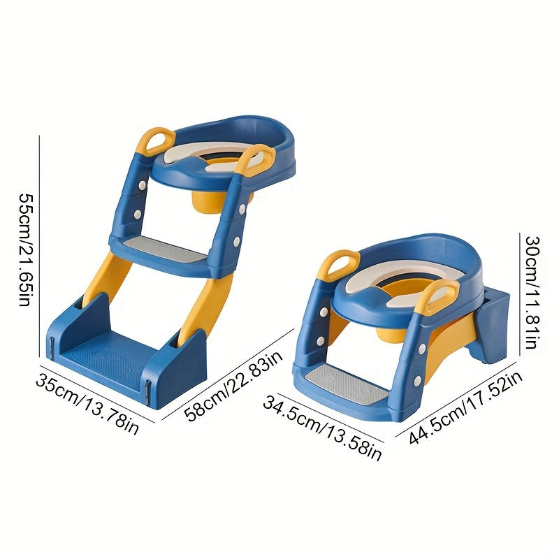 Kichik Bolalar Uchun Tualet O'rindig'i - Mustahkam Plastikdan Yasalgan, Rang-barang, Kichik Bolalar va Yosh Bolalar Uchun Mukammal