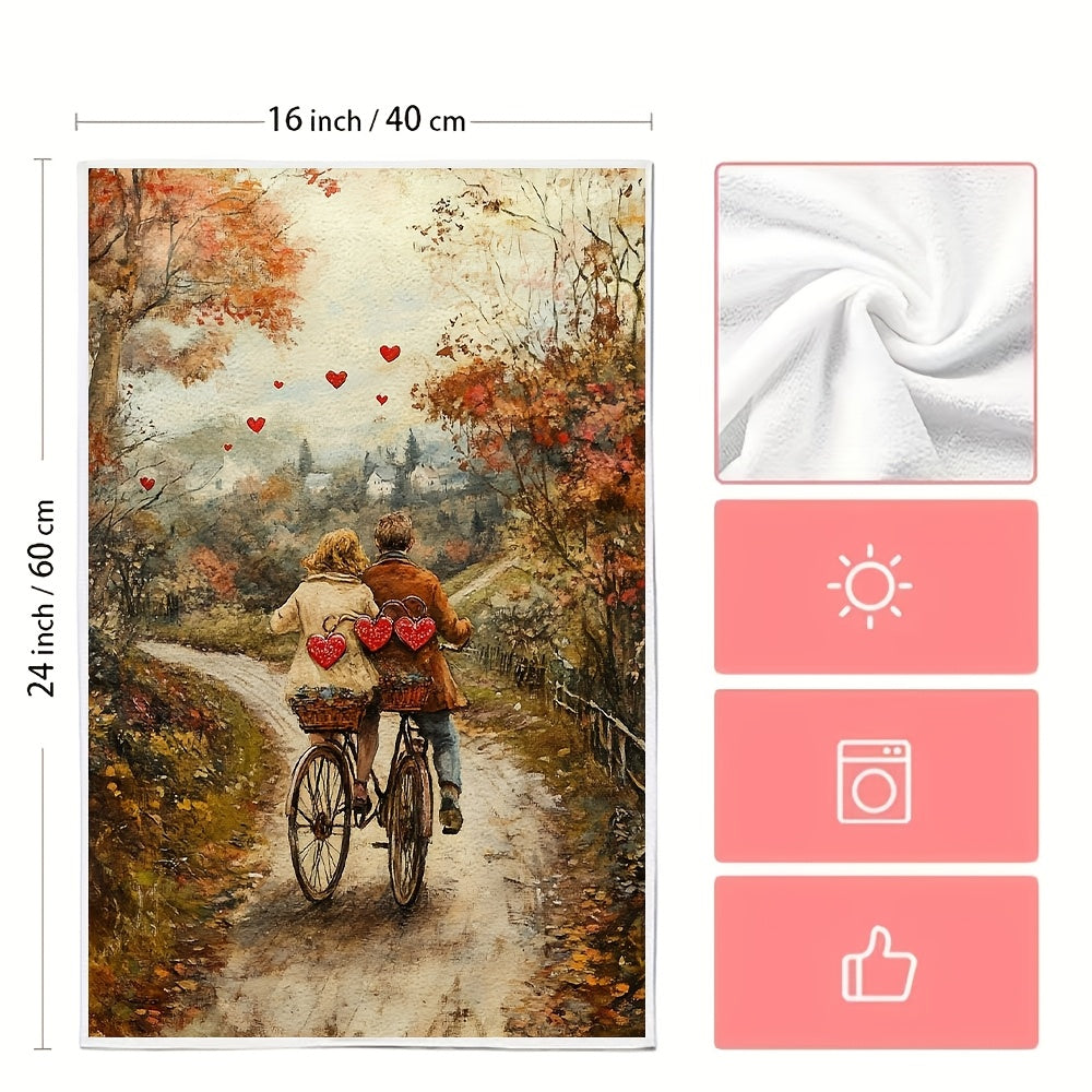 2 ta Ultra Soft oshxona sochiqlari to'plami 16x24 Absorbent Dish Hand Towels