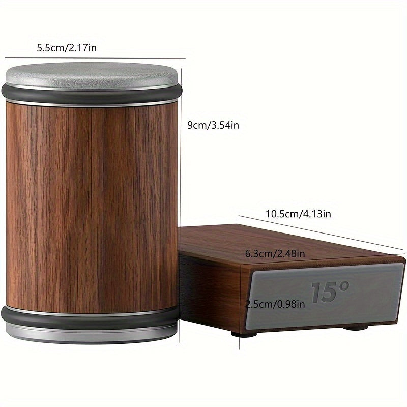 Diamond Knife Sharpener Kit, Compact Metal Design for Kitchen Use