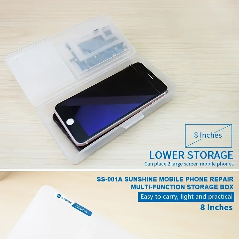 Multi-Functional Storage Box for Phone Repair Tools and Electronics