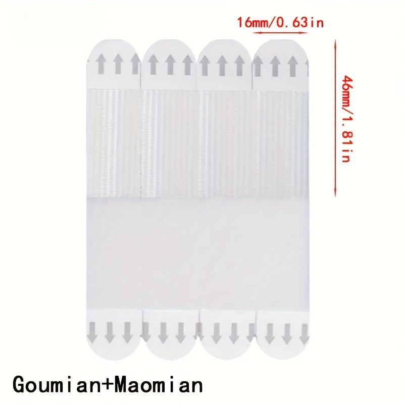 12 dona devorga o'rnatish lentasi, ikki tomonlama yopishqoq, burg'ulashsiz, zarar etkazmasdan, suv o'tkazmaydigan