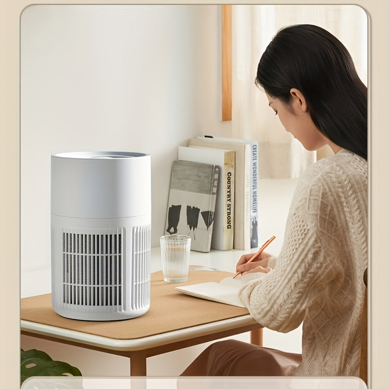 Portable HEPA Air Purifier for Home Bedroom 5-in-1 Dust Smoke Odor Removal