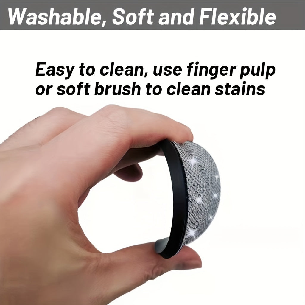 Avtomobillar uchun drenaj teshikli dumaloq silikonli yopishqoqsiz suv stakan matosi