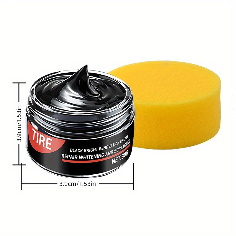 Auto Plastic Interior Restorer Gel for Car Dashboard Trim and Tire Shine