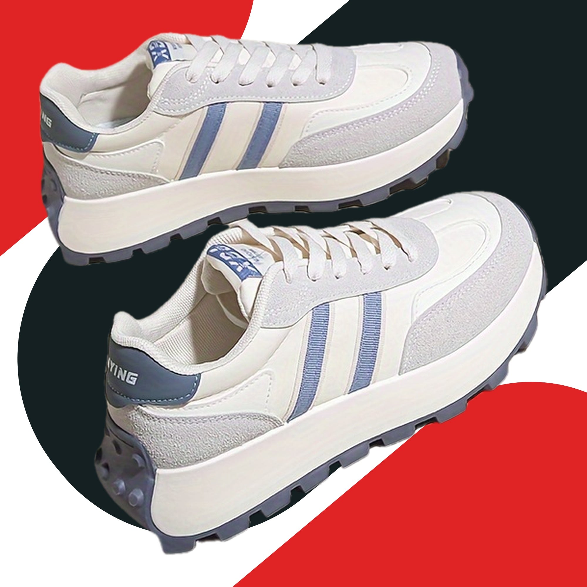 Women's Lightweight Mesh Sneakers with Cushioned PVC Sole for Casual Wear