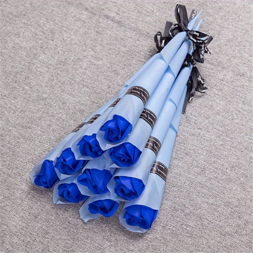 Rose Flower Soap Gift Set for Valentine's Day Wedding Bridesmaids Mothers Day