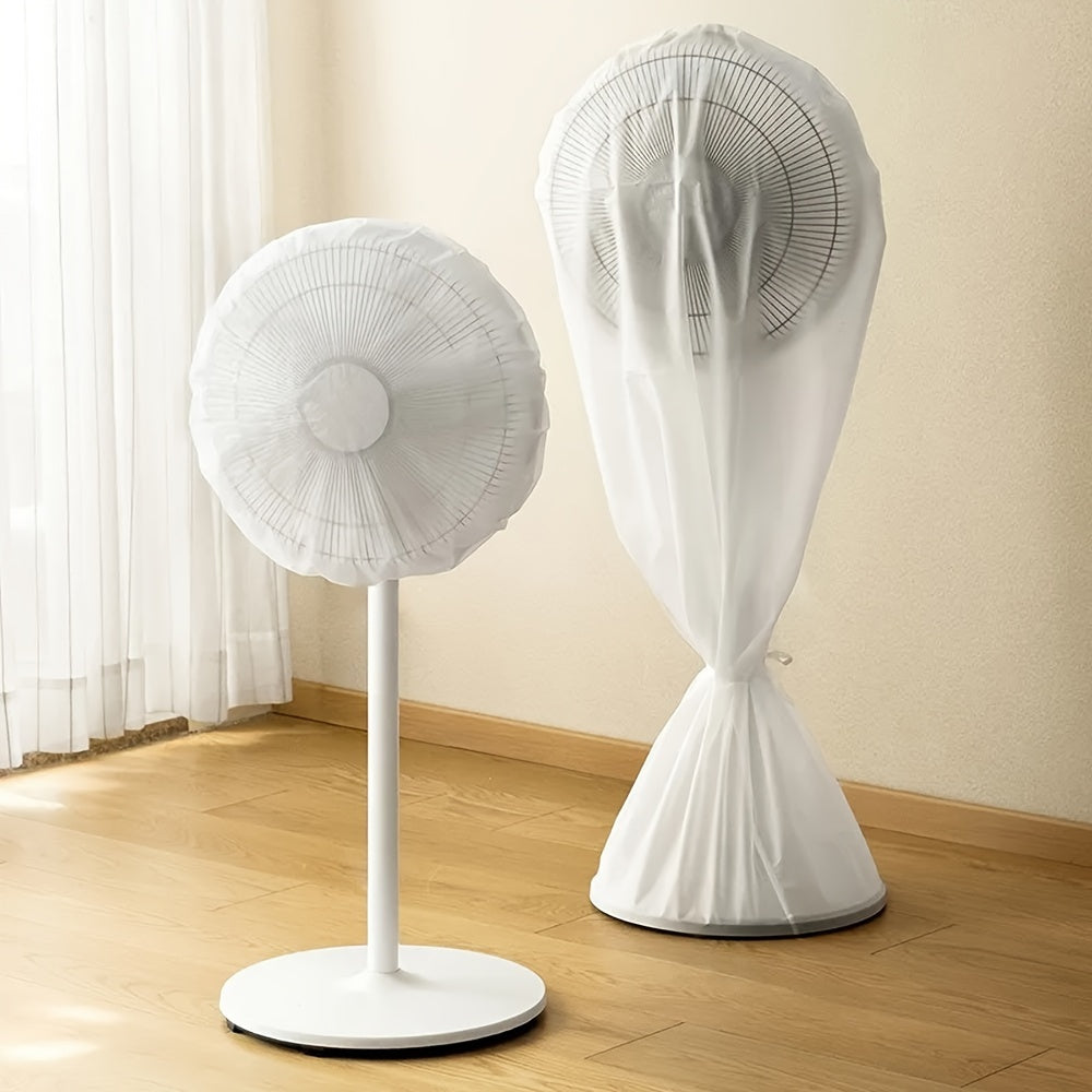 Children Safety Fan Cover White Dustproof Mesh for Desktop and Wall Fans