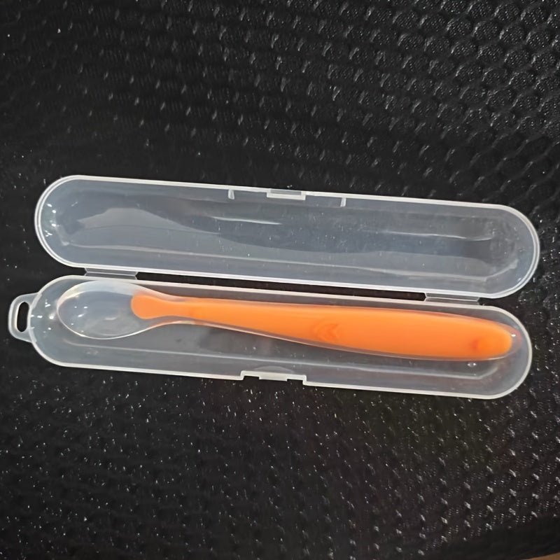 Silicone Kitchen Utensil Spoons Durable Soft Easy to Clean Storage