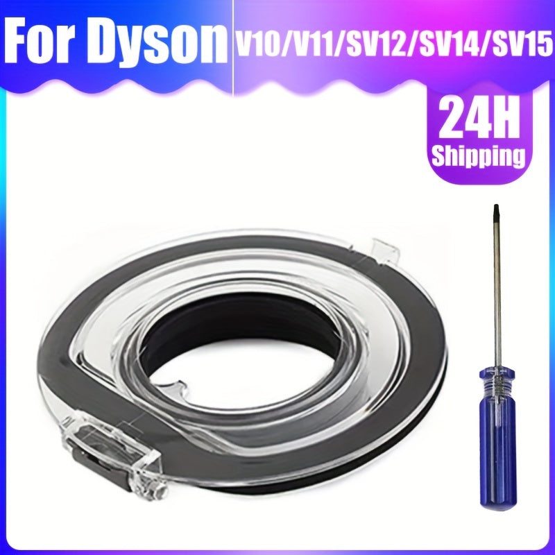 Dust Bin Lid for Dyson V10 V11 SV12 SV14 SV15 Vacuum Cleaner Plastic Sealing Ring Cap