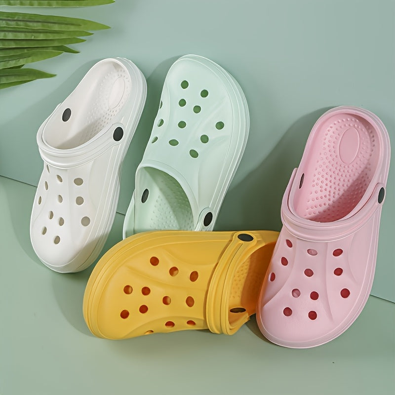 Unisex EVA Slip-On Clogs Lightweight Non-Slip Indoor Outdoor Beach Shoes