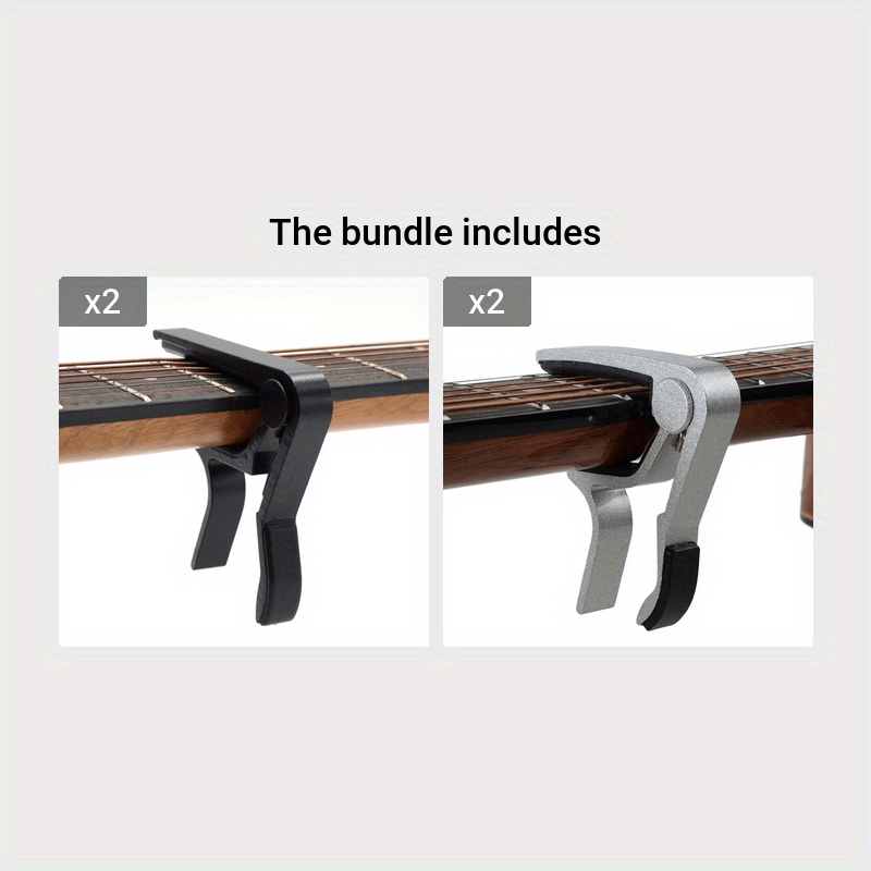 Golden Alloy Guitar Capo for Acoustic Electric Ukulele Adjustable Clamp