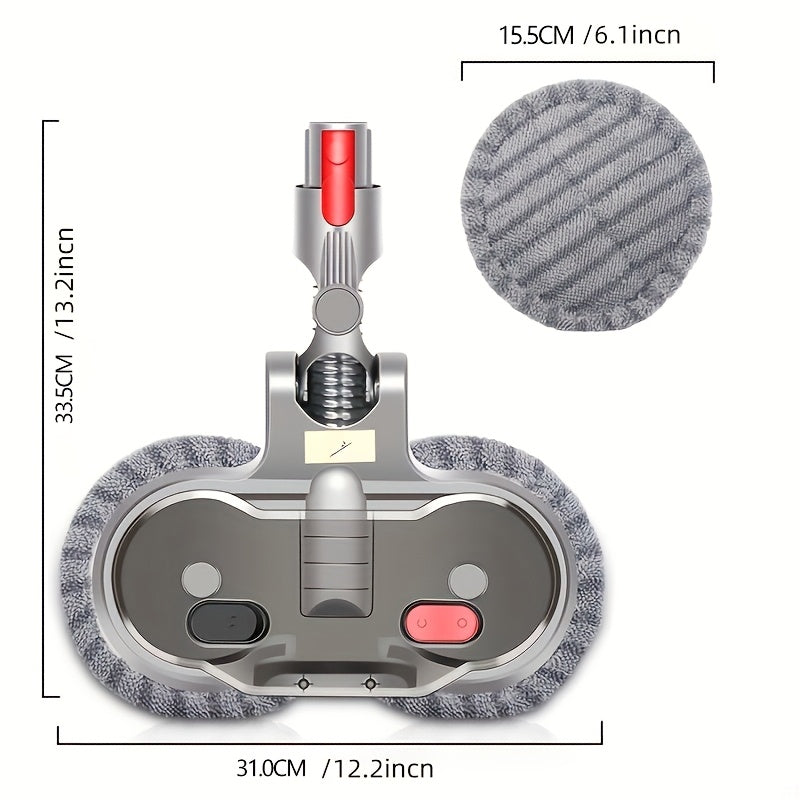 V7/V8/V10/V11 modellari uchun changyutgich aksessuarlari, mopa boshligi, asos, supuruvchi va quruq va nam tozalash uchun suv tankini o'z ichiga oladi. Faqat changyutgich bilan ishlatilishi mumkin, mustaqil ravishda emas.