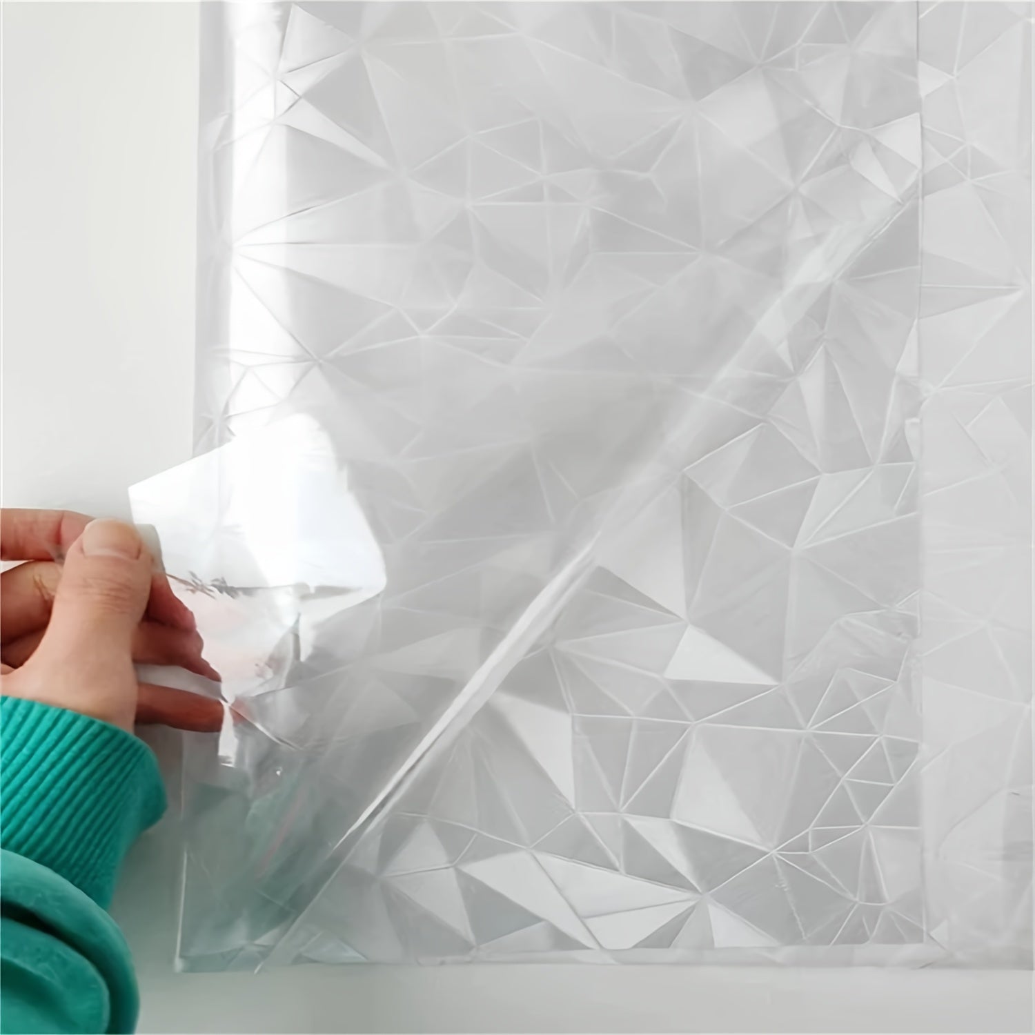 Flower Pattern Window Film Roll for Home Decor Static Cling Glass Privacy Sticker