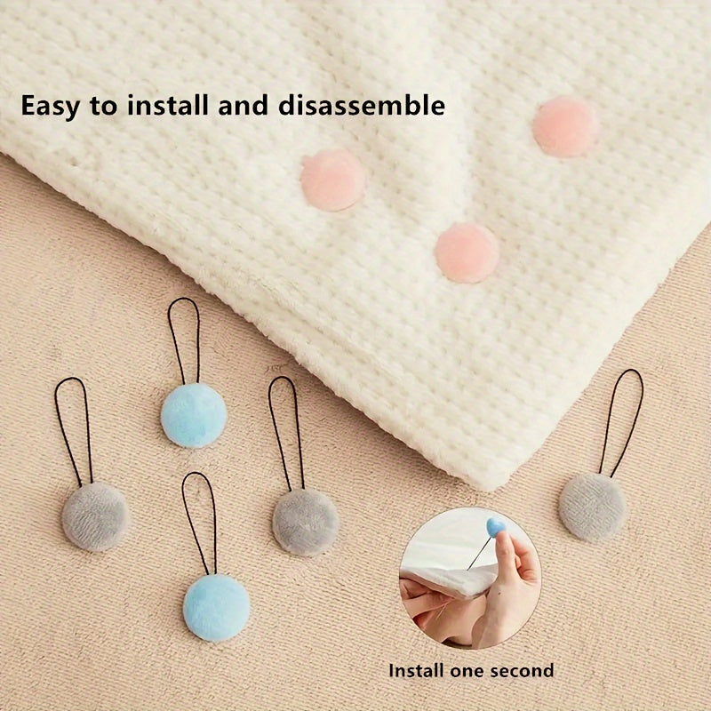 16 Pieces Non-Slip Quilt Corner Fixers for Bed Sheets and Covers