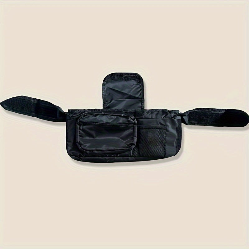 Large Capacity Diaper Bag for Stroller with Bottle and Water Cup Storage